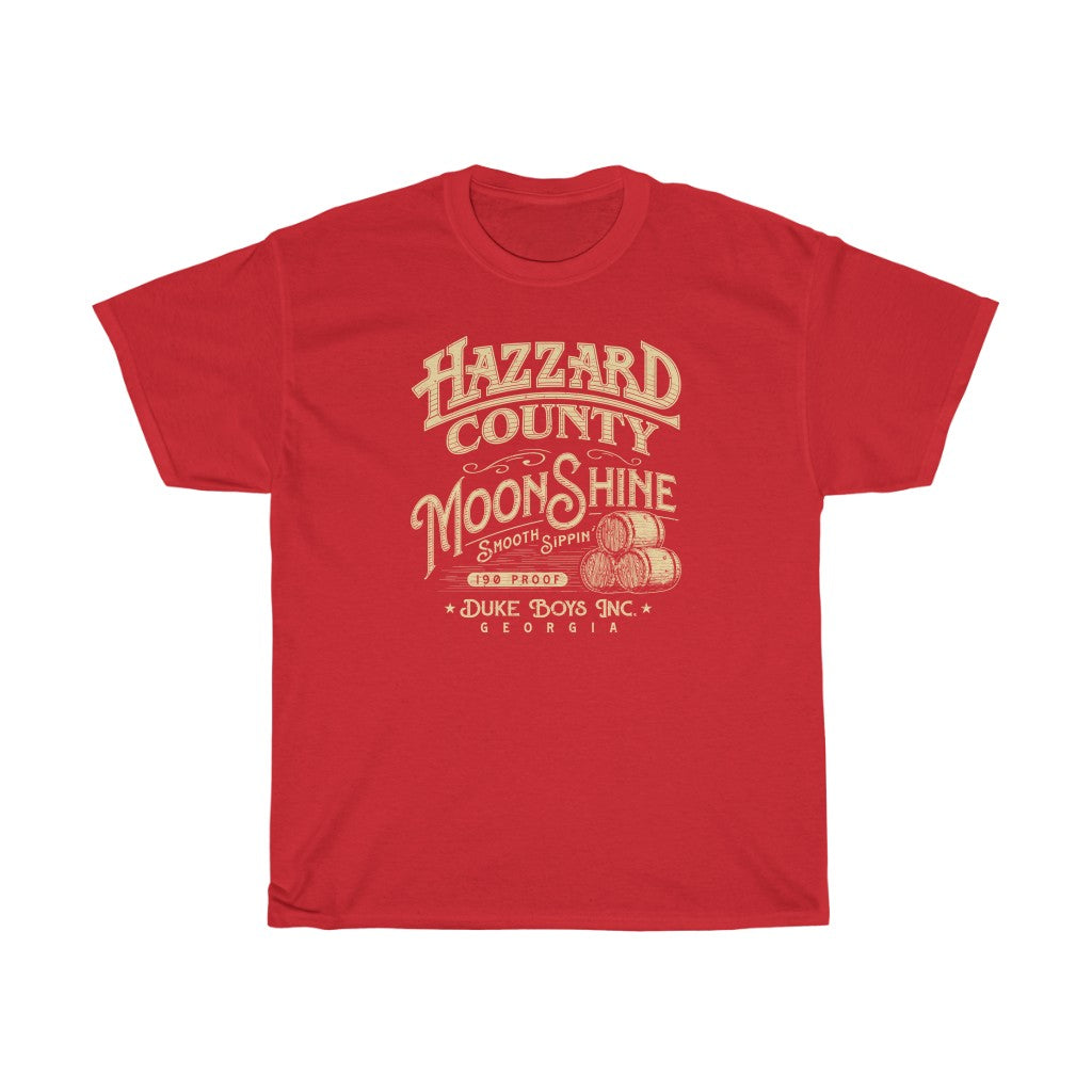 Hazzard County Moonshine Men's Relaxed Fit Short Sleeve Tee