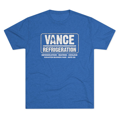 Vance Refrigeration Men's/Unisex Tri-Blend Ultra Soft Tee