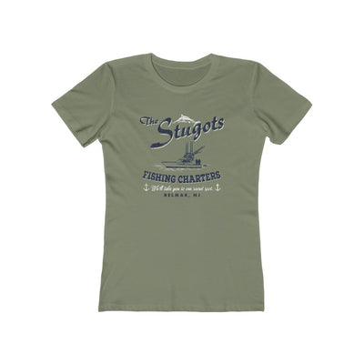 The Stugots Fishing Charters Women's Boyfriend Tee