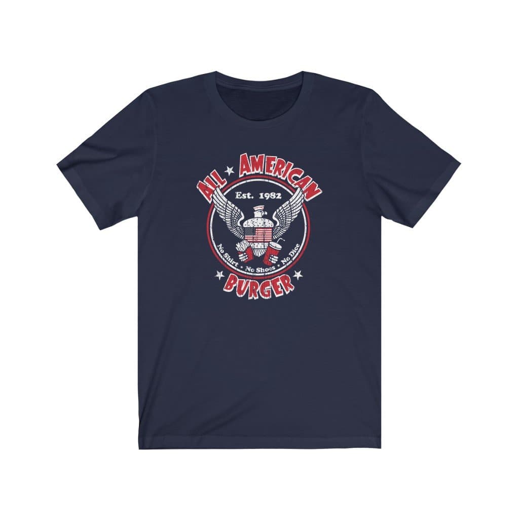 All American Burger Men's/Unisex Super Soft Tee