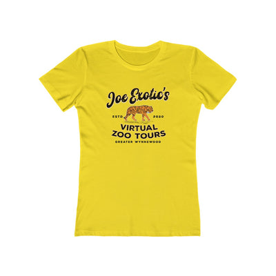 Joe Exotic's Virtual Zoo Tours Women's Boyfriend Tee