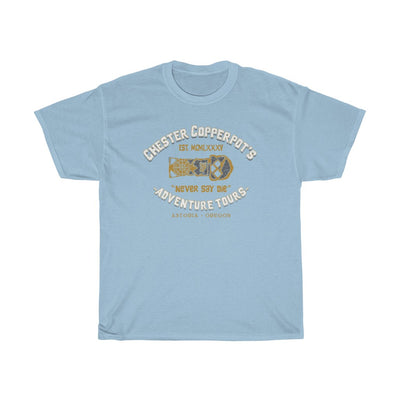 Chester Copperpot's Adventure Tours Men's Relaxed Fit Short Sleeve Tee