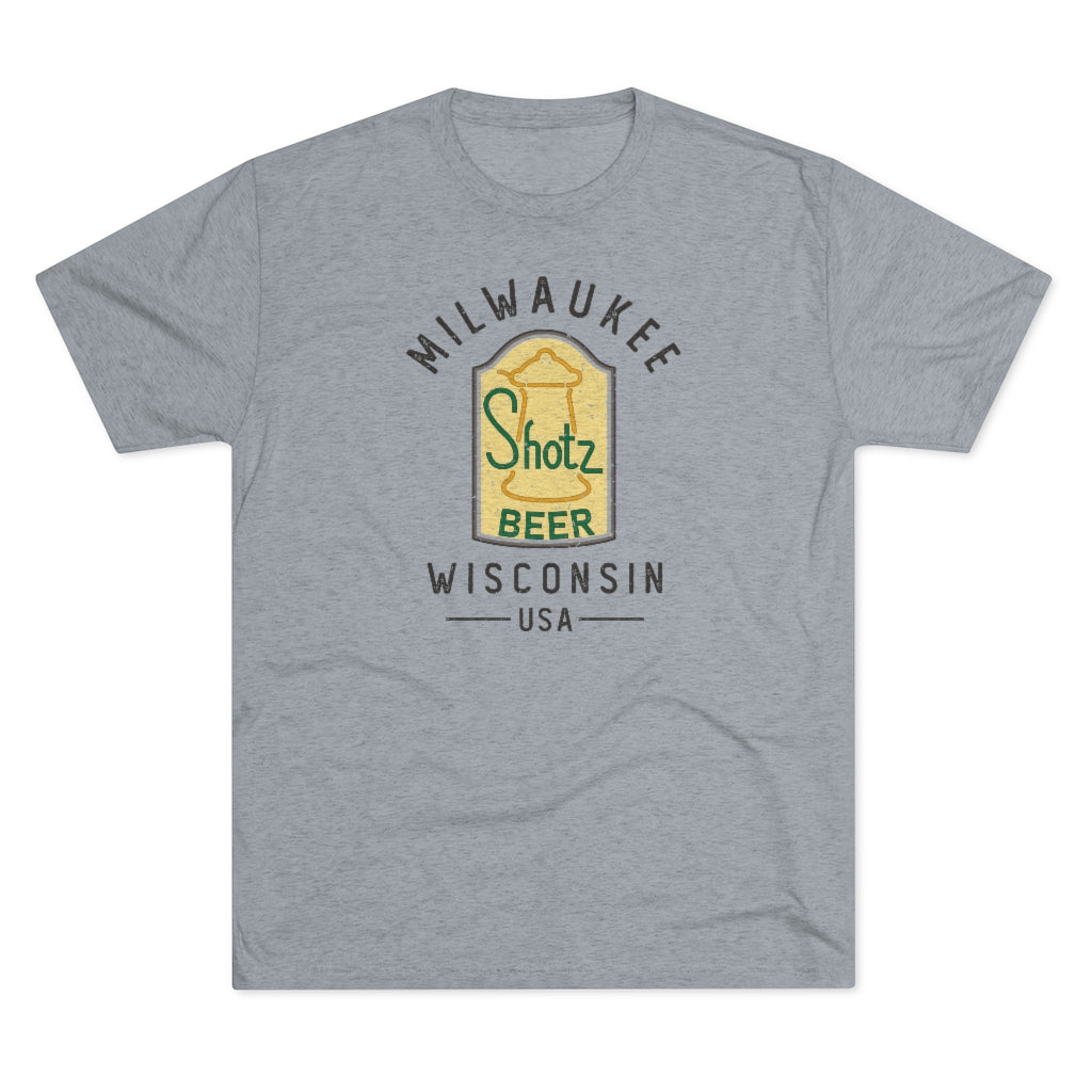 Shotz Beer Men's/Unisex Tri-Blend Ultra Soft Tee