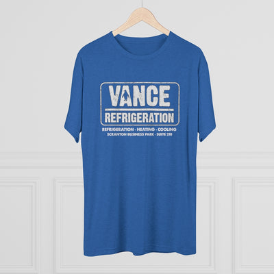 Vance Refrigeration Men's/Unisex Tri-Blend Ultra Soft Tee