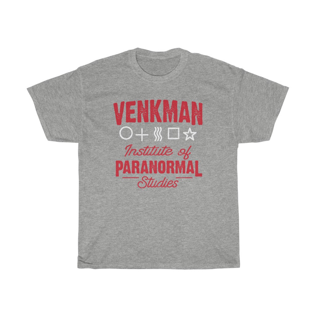 Venkman Institute of Paranormal Studies Men's Relaxed Fit Short Sleeve Tee
