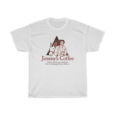 Jimmy's Coffee Men's Relaxed Fit Short Sleeve Tee