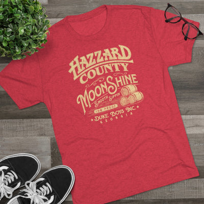 Hazzard County Moonshine Men's/Unisex Tri-Blend Ultra Soft Tee