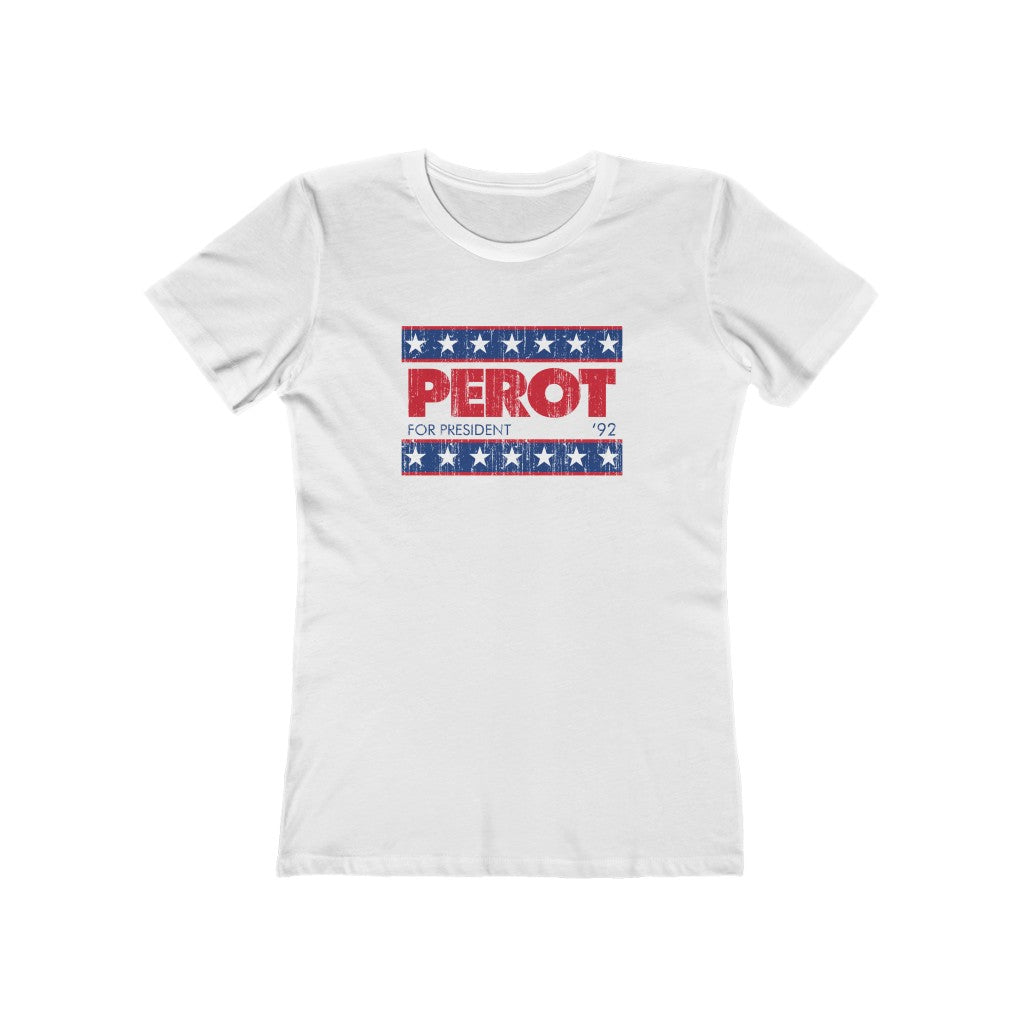 Perot For President Women's Boyfriend Tee