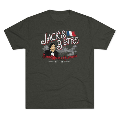 Jack's Bistro Men's/Unisex Tri-Blend Ultra Soft Tee