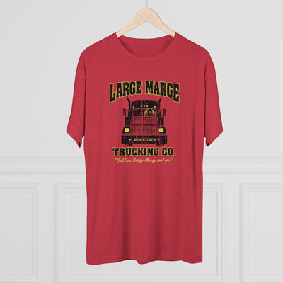 Large Marge Trucking Men's/Unisex Tri-Blend Ultra Soft Tee