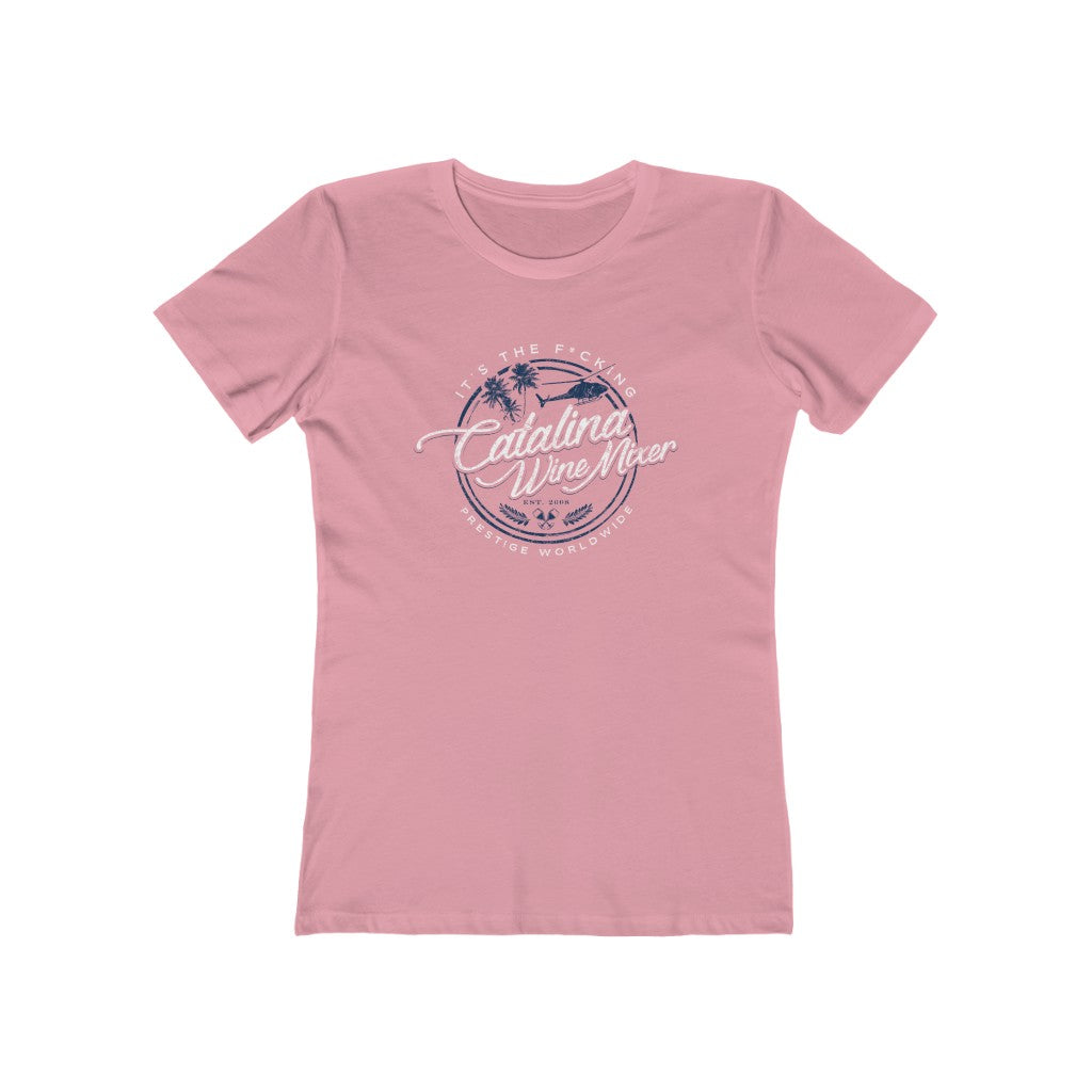 Catalina Wine Mixer Women's Fitted Boyfriend Tee