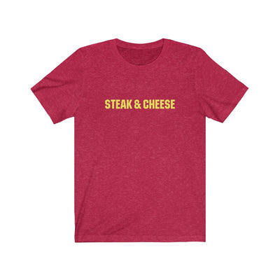 Steak & Cheese Men's/Unisex Cotton Crew Tee