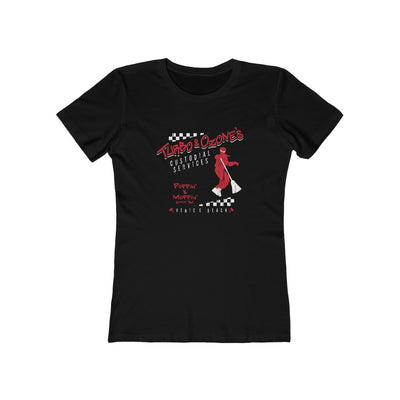 Turbo & Ozone's Custodial Services Women's Boyfriend Tee