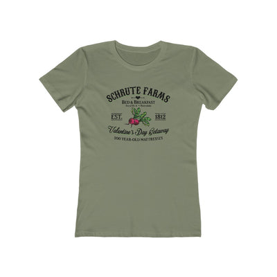 Schrute Farms Valentine's Day Getaway Women's Boyfriend Tee