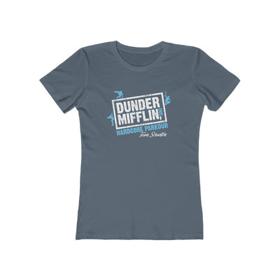 Dunder Mifflin Hardcore Parkour Women's Boyfriend Tee