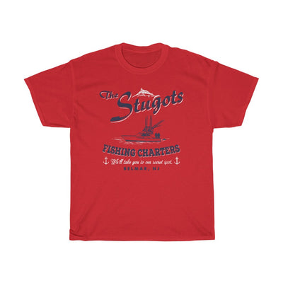 The Stugots Fishing Charters Men's Relaxed Fit Short Sleeve Tee