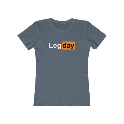 Leg day Women's Boyfriend Tee