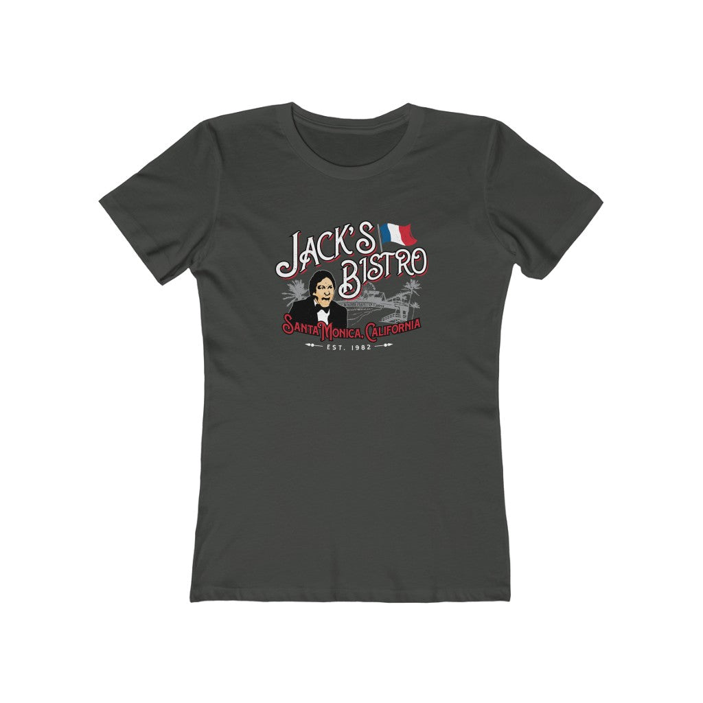 Jack's Bistro Women's Fitted Boyfriend Tee
