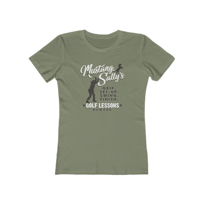 Mustang Sally's Golf Lessons Women's Boyfriend Tee