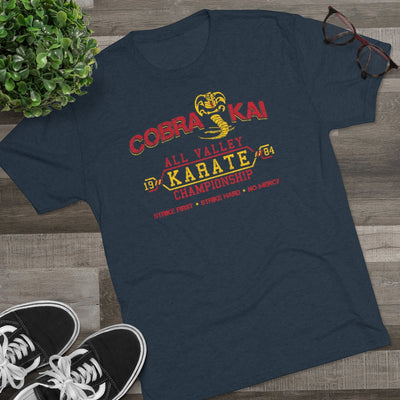 All Valley Karate Championship Men's/Unisex Tri-Blend Ultra Soft Tee