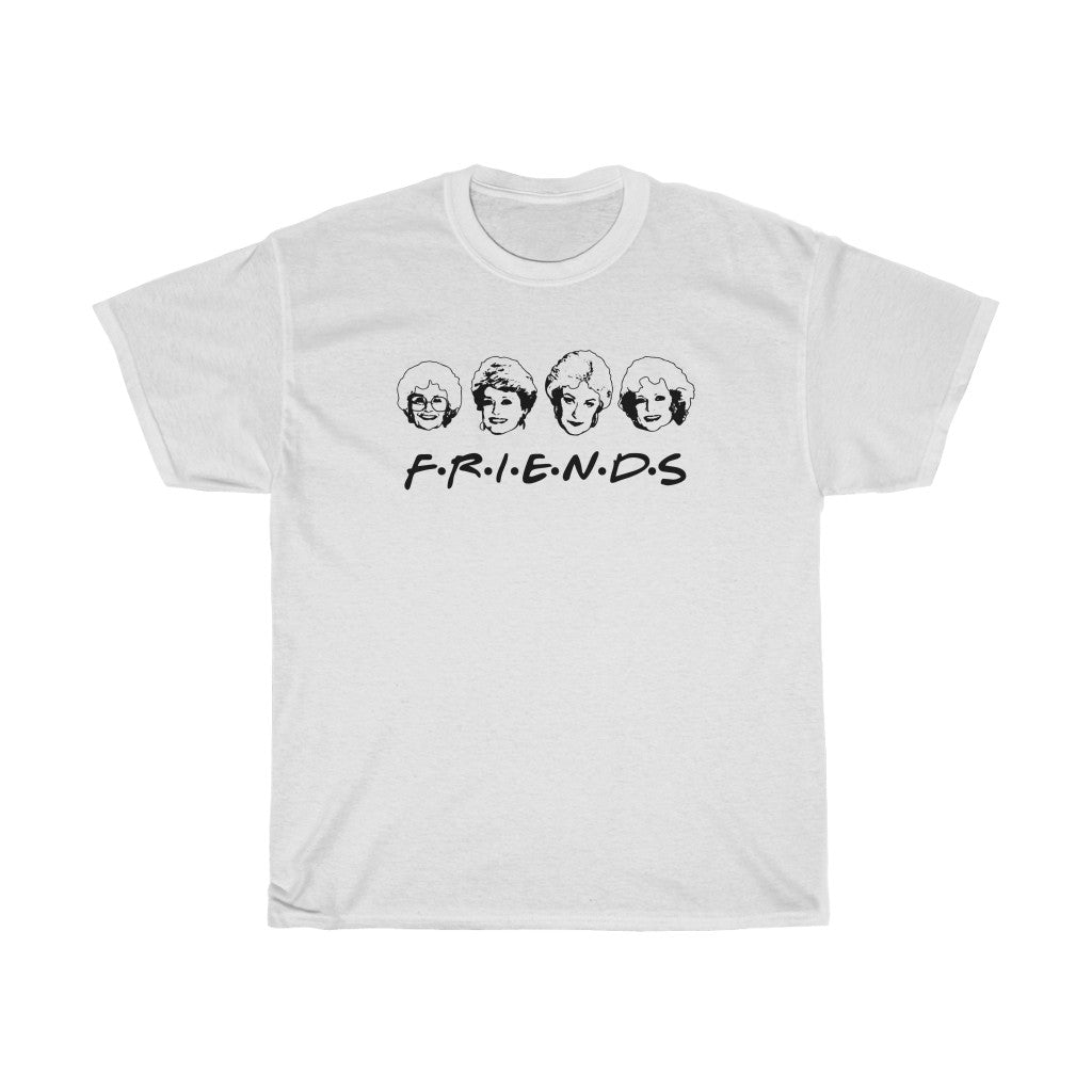 Golden Friends Men's Relaxed Fit Short Sleeve Tee