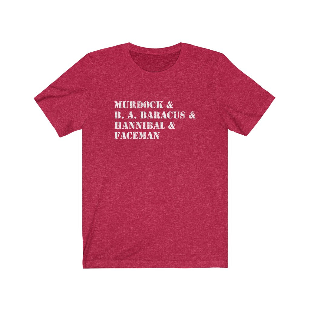 A-Team Men's/Unisex Super Soft Tee