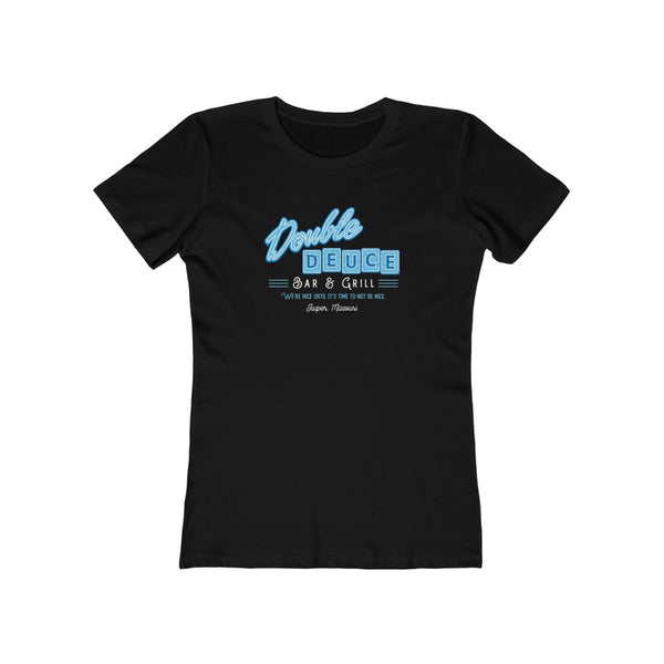Double Deuce Women's Fitted Boyfriend Tee
