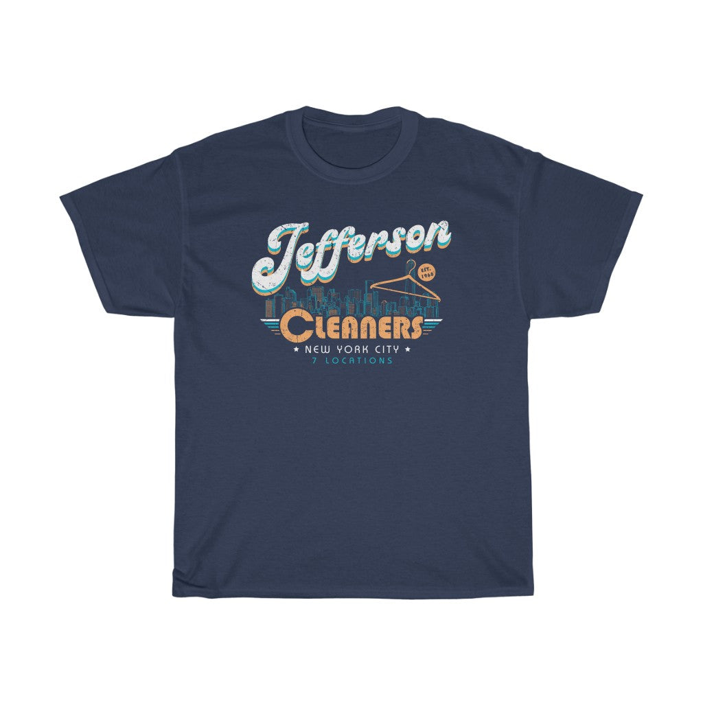 Jefferson Cleaners Men's Relaxed Fit Short Sleeve Tee