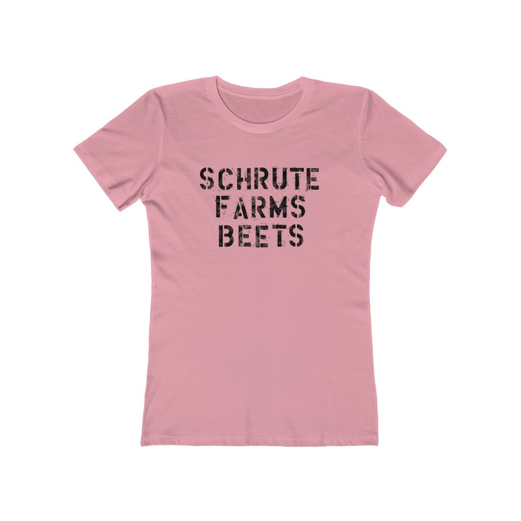 Schrute Farms Beets Women's Boyfriend Tee
