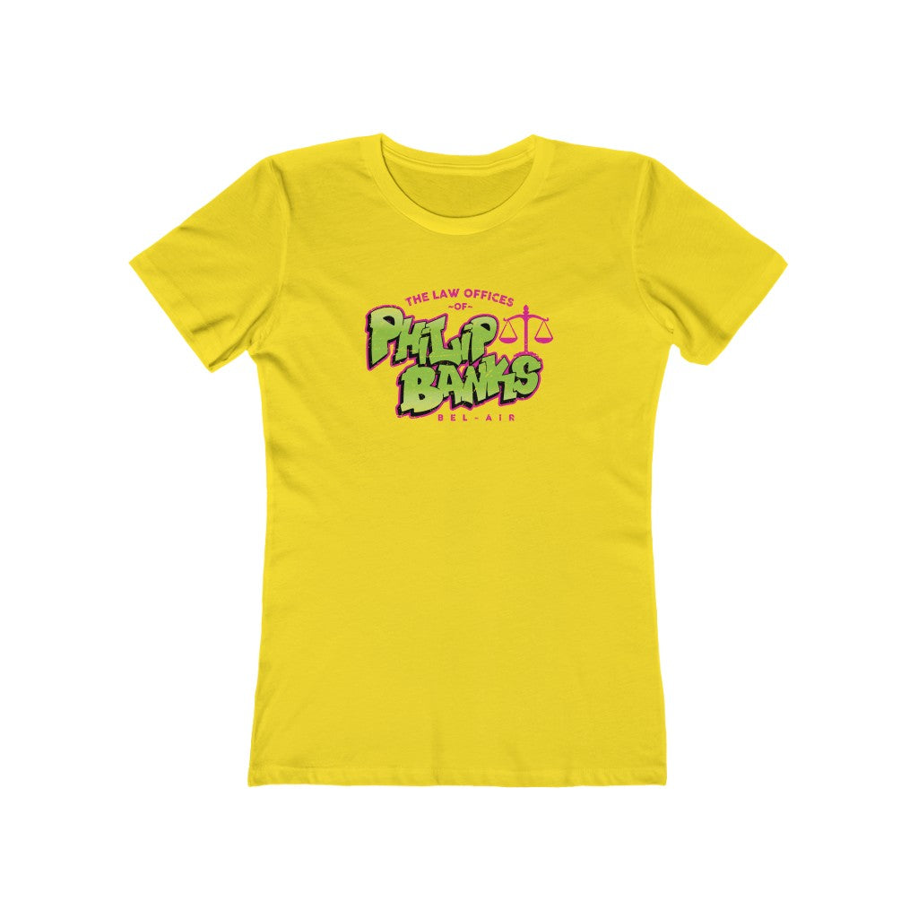 The Law Offices of Philip Banks Women's Boyfriend Tee