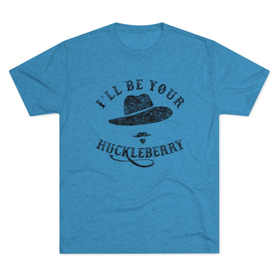 I'll Be Your Huckleberry Men's/Unisex Tri-Blend Ultra Soft Tee