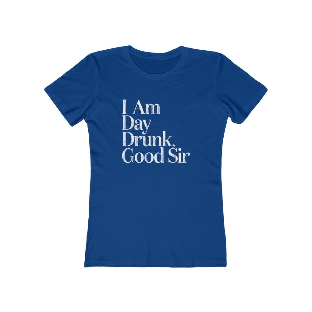 Day Drunk Women's Boyfriend Tee