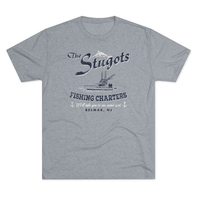 The Stugots Fishing Charters Men's/Unisex Tri-Blend Ultra Soft Tee