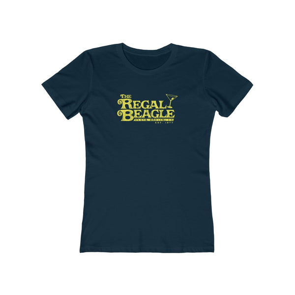 The Regal Beagle Women's Fitted Boyfriend Tee