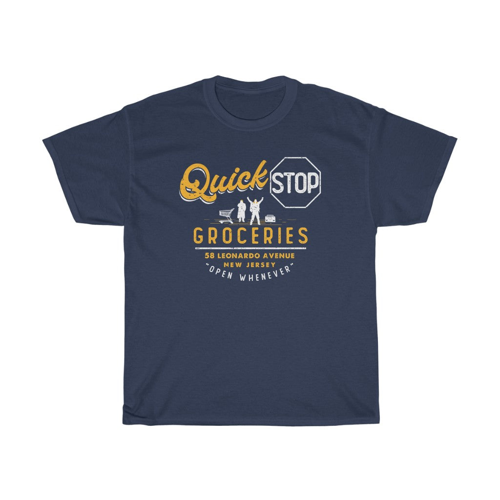 Quick Stop Groceries Men's Relaxed Fit Short Sleeve Tee
