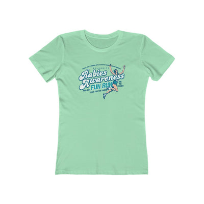 Rabies Awareness Fun Run Women's Boyfriend Tee