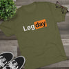 Leg day Men's/Unisex Tri-Blend Ultra Soft Tee