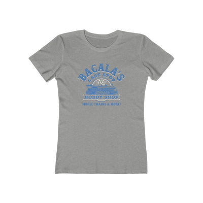 Bacala's Last Stop Hobby Shop Women's Boyfriend Tee