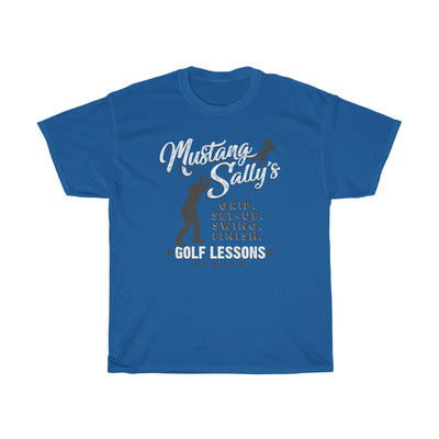 Mustang Sally's Golf Lessons Men's Relaxed Fit Short Sleeve Tee