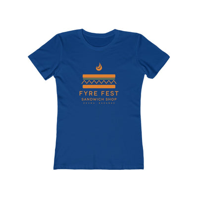 Fyre Fest Sandwich Shop Women's Boyfriend Tee