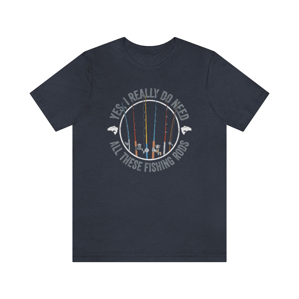 All These Fishing Rods Men's/Unisex Super Soft Tee