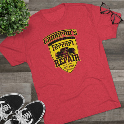 Cameron's Ferrari Repair Men's/Unisex Tri-Blend Ultra Soft Tee