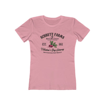 Schrute Farms Valentine's Day Getaway Women's Boyfriend Tee