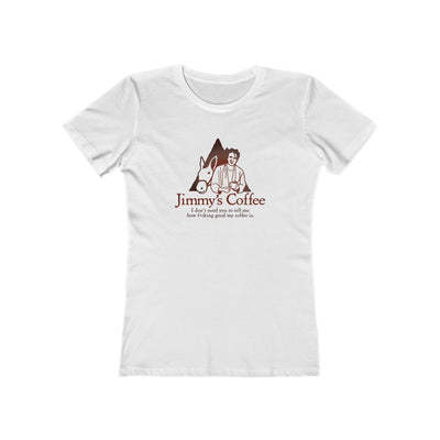 Jimmy's Coffee Women's Boyfriend Tee