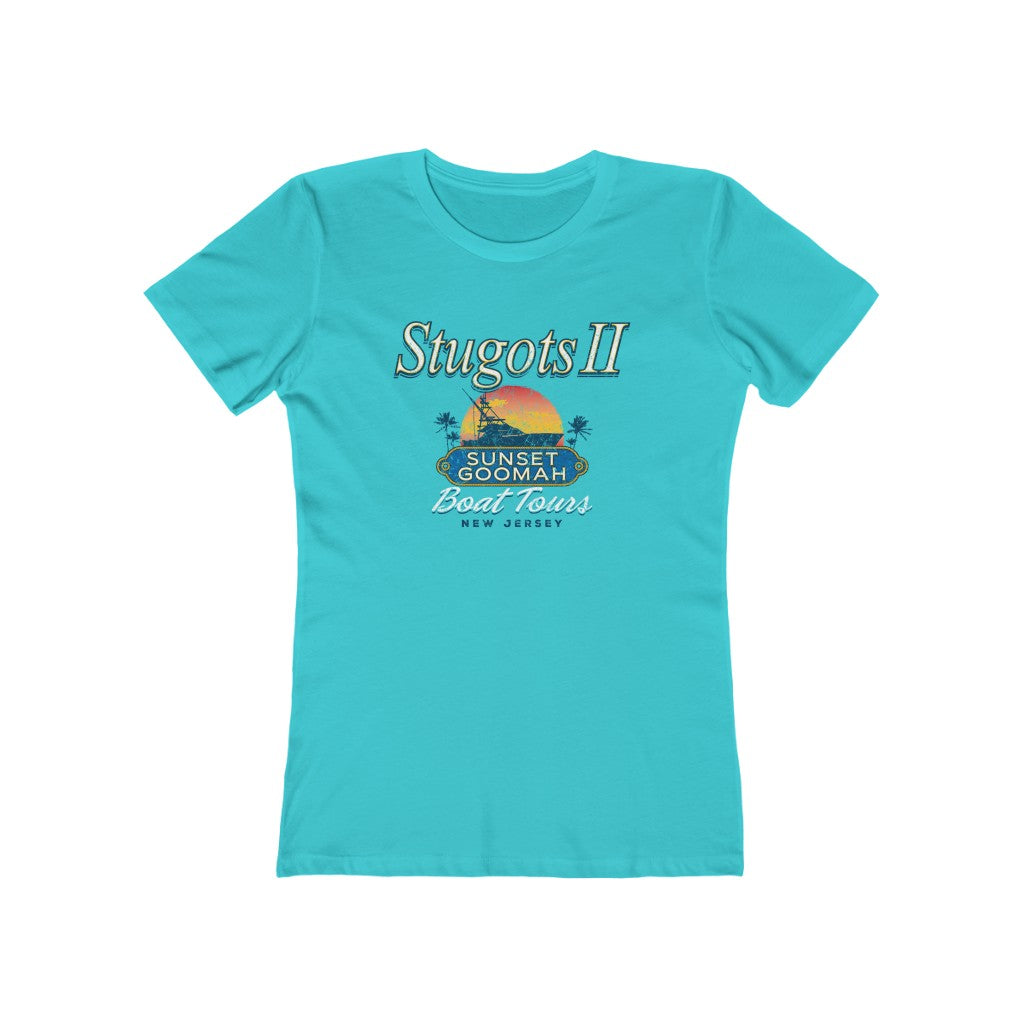 Stugots II Sunset Goomah Women's Boyfriend Tee