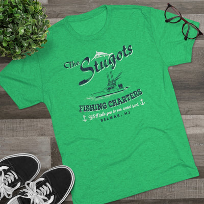 The Stugots Fishing Charters Men's/Unisex Tri-Blend Ultra Soft Tee