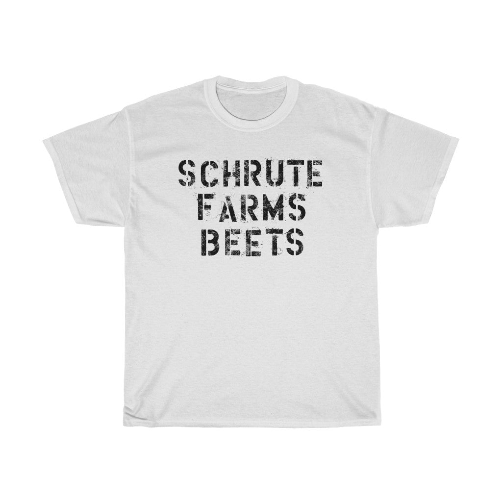 Schrute Farms Beets Men's Relaxed Fit Short Sleeve Tee