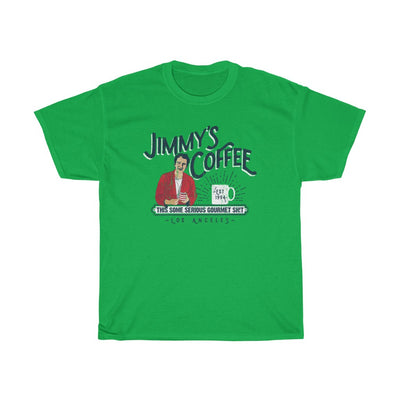 Jimmy's Serious Gourmet Coffee Men's Relaxed Fit Short Sleeve Tee