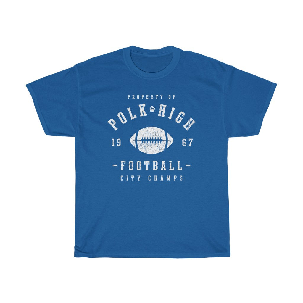 Polk High Football Men's Relaxed Fit Short Sleeve Tee