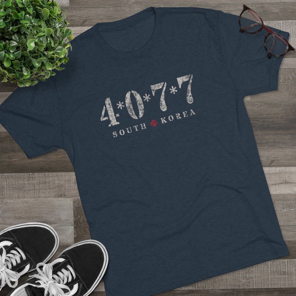 4077 Men's/Unisex Tri-Blend Ultra Soft Tee